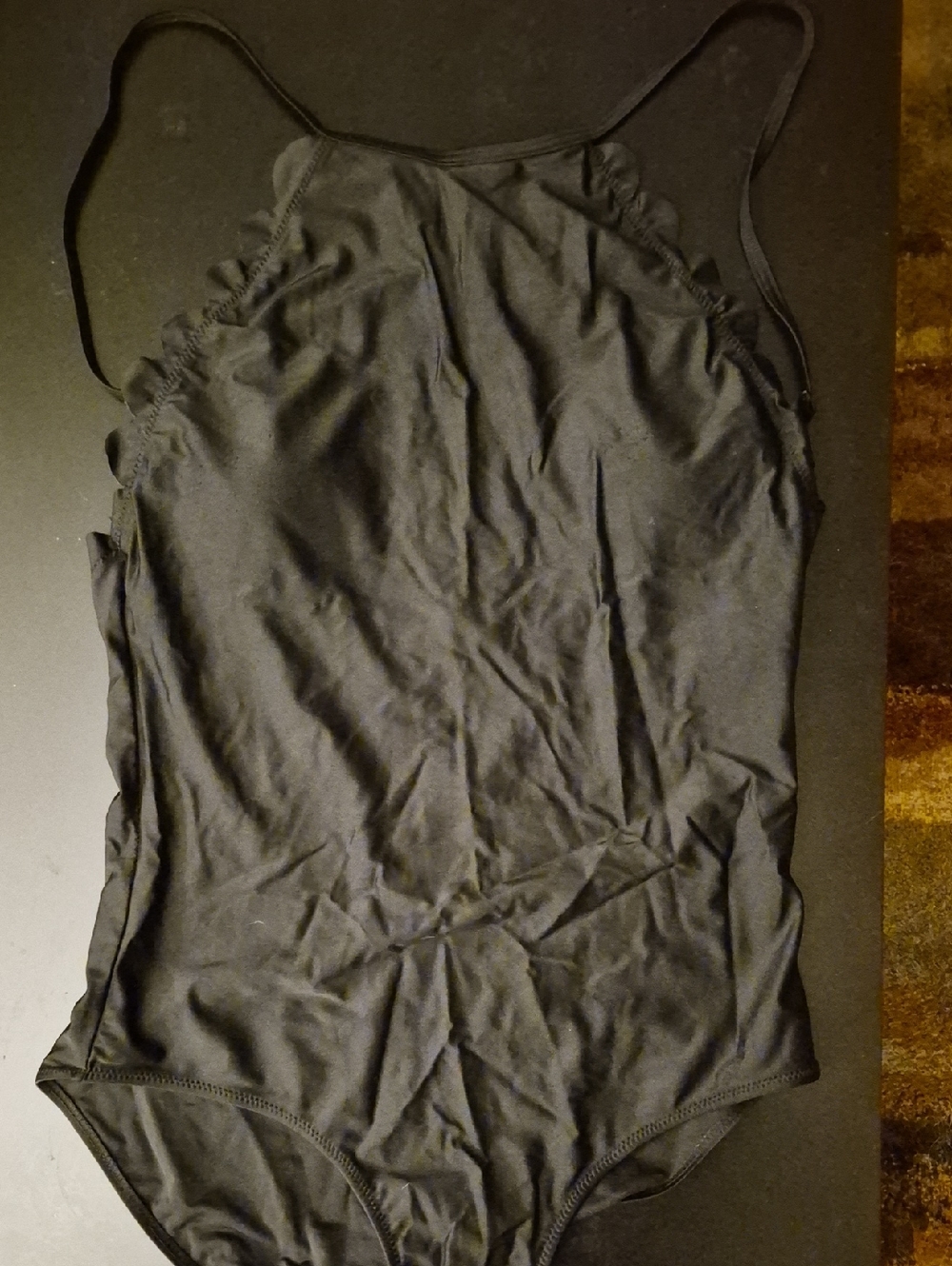 Scalloped One Piece Swimsuit